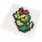 Pokemon 010 Caterpie Anime and Cartoon Toy Constructional Toy Brick