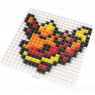 Pokemon 136 Flareon Anime and Cartoon Toy Constructional Toy Brick