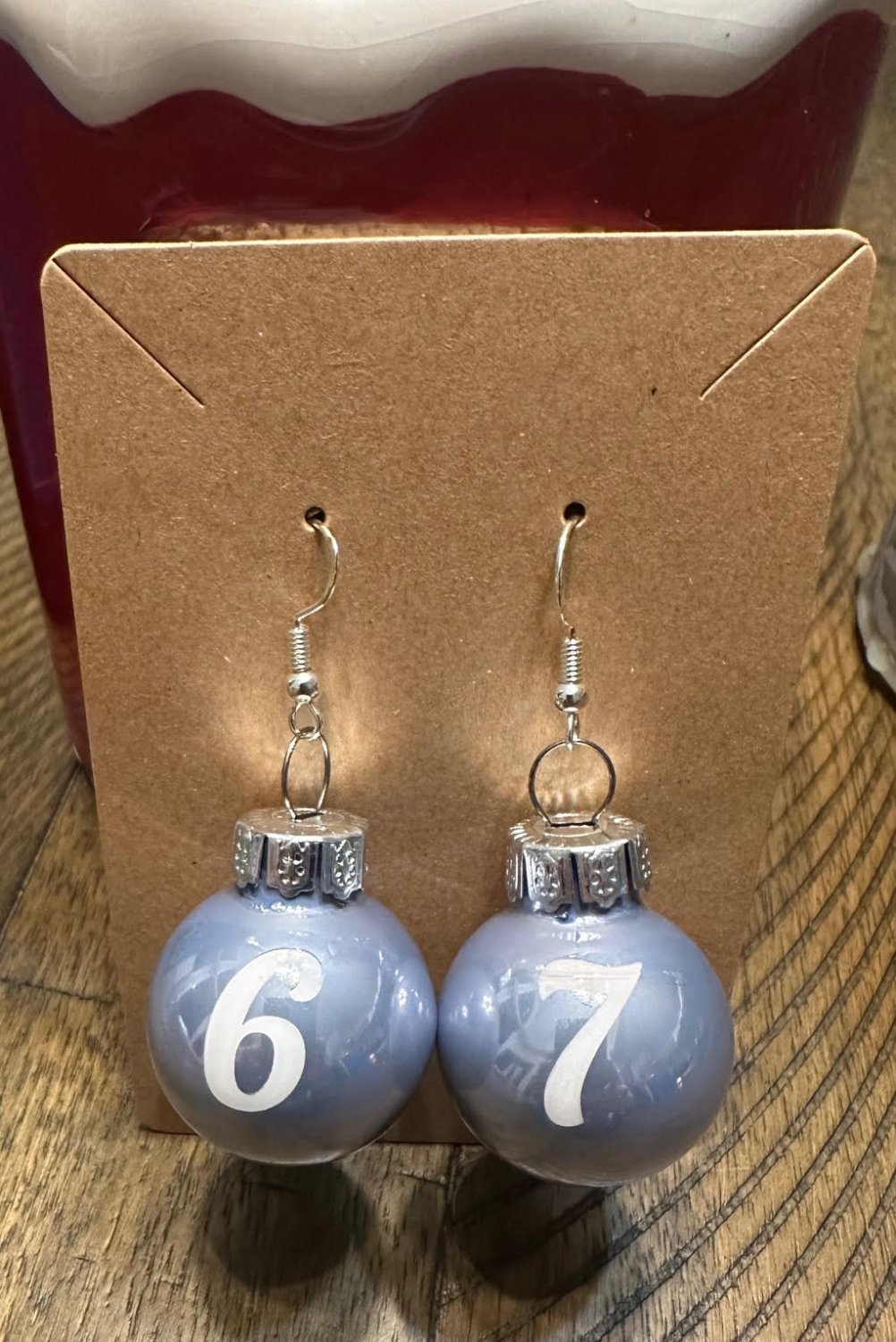 Christmas Bulb Earrings