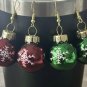 Christmas Bulb Earrings