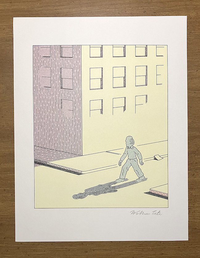 LES risograph print