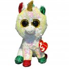 TY Beanie Boos Stardust Flippables Plush Toy Christmas Unicorn NWT