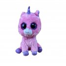 Ty Beanie Boos MAGIC the Unicorn 6 Solid Eyes Plush 2012 Stuffed Animal