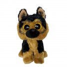 Ty Beanie Boo Spirit Black Brown German Shepherd Dog Stuffed Animal 2021 6.5