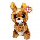 2018 Kipper the Kangaroo Ty Beanie Boo Plush Toy Stuffed Animal 6 with Tag