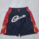 Men's Cleveland Cavaliers 2026 City Edition Justdon Shorts Navy Zipper Pocket Shorts