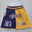 Men's Los Angeles Lakers 2026 City Edition Retro Shorts Split-Design Half Gold & Purple Shorts Men's Los Angeles Lakers 2026 City Edition Retro Shorts Split-Design Half Gold & Purple Shorts