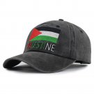 Palestine Hats for Men Women, Adjustable Embroidered Cotton Palestinian Flag Baseball Cap