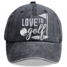Golf Baseball Cap for Men Women,Ajustable Embroidered
