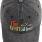 The Golf Father Hat for Men, Funny Adjustable Cotton 3D Embroidered Dad Baseball Cap