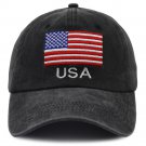 American Flag Veteran Hat for Men Women, Funny Embroidered Army Military Patriotic Baseball Cap