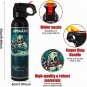 Self-defence tear spray Pepper Spray for Both Women and Men Quick Release Easy Carry and Fast Access