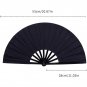 1PCS LargFolding Silk Hand Fan Hand Folding Fans Chinese Tai Chi Folding Fan