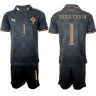 Men's Portugal #1 DIOGO COSTA National Team FIFA x World Cup 2026 Away Gray Jersey Men's Portugal #1 DIOGO COSTA National Team FIFA x World Cup 2026 Away Gray Jersey