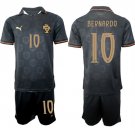 Men's Portugal #10 BERNARDO National Team FIFA x World Cup 2026 Away Gray Jersey Men's Portugal #10 BERNARDO National Team FIFA x World Cup 2026 Away Gray Jersey