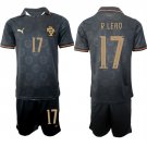 Men's Portugal #17 R.LEAO National Team FIFA x World Cup 2026 Away Gray Jersey