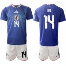 Men's Japan #14 ITO National Team FIFA x World Cup 2026 Home Blue Jersey Men's Japan #14 ITO National Team FIFA x World Cup 2026 Home Blue Jersey