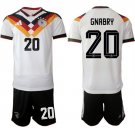 Men's Germany #20 GNABRY National Team FIFA x World Cup 2026 Home White Jersey