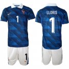 Men's France #1 LLORIS National Team FIFA x World Cup 2026 Home Jersey