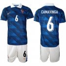 Men's France #6 CAMAVINGA National Team FIFA x World Cup 2026 Home Jersey
