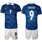 Men's France #9 GIROUD National Team FIFA x World Cup 2026 Home Jersey