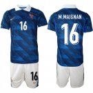 Men's France #16 M.MAIGNAN National Team FIFA x World Cup 2026 Home Jersey