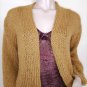 Handknit mohair cardigan