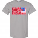 Whiskey Guns and Freedom M - 2XL