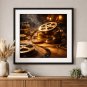 Reel of Enchanted Gold &acirc;�� Cinematic 3D Fairytale Film Art Print