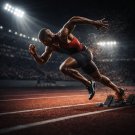 The First Breath of Victory – Sports & Fitness Action Art Print Set