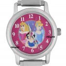 NEW Disney Cinderella Snow White and Sleeping Beauty Italian Charm Watch
