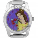 NEW Disney Beauty & The Beast Belle Italian Charm Watch Collectible