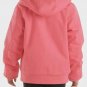 Women's Pink Carhartt Hooded Jacket with Sherpa Lining