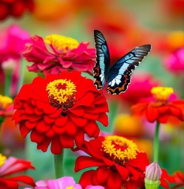 Zinnia &acirc;��Will Rogers&acirc;�� Flower 50 Seeds Zinnia Elegans *last one*