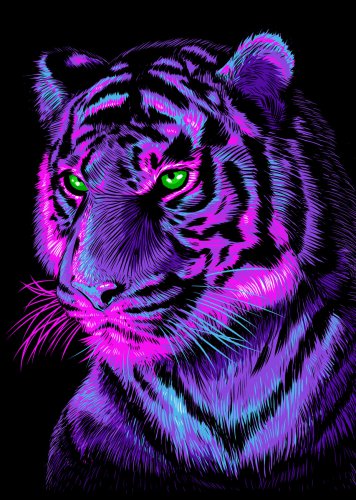 Purple Tiger Cacho Whitehead Leaf 10 Seeds