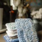 Eco-Friendly Cotton Crocheted Scrubby Sponge - Multi-Colored - Large