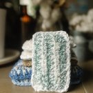 Eco-Friendly Cotton Crocheted Scrubby Sponge - Multi-Colored - Mini