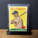 1958 Topps Don Zimmer #77