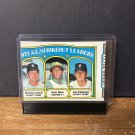1972 Topps Mickey Lolich/Vida Blue/Joe Coleman #96 League Leaders
