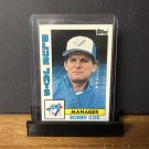 1984 Topps Bobby Cox #202