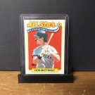 1989 Topps Don Mattingly #397 All-Star