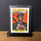 1989 Topps Kirby Puckett #403 All-Star