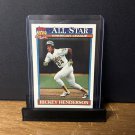 1991 Topps Rickey Henderson #391 All-Star