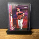 2020 Topps Chrome Eugenio Suarez #128 Pink Refractor