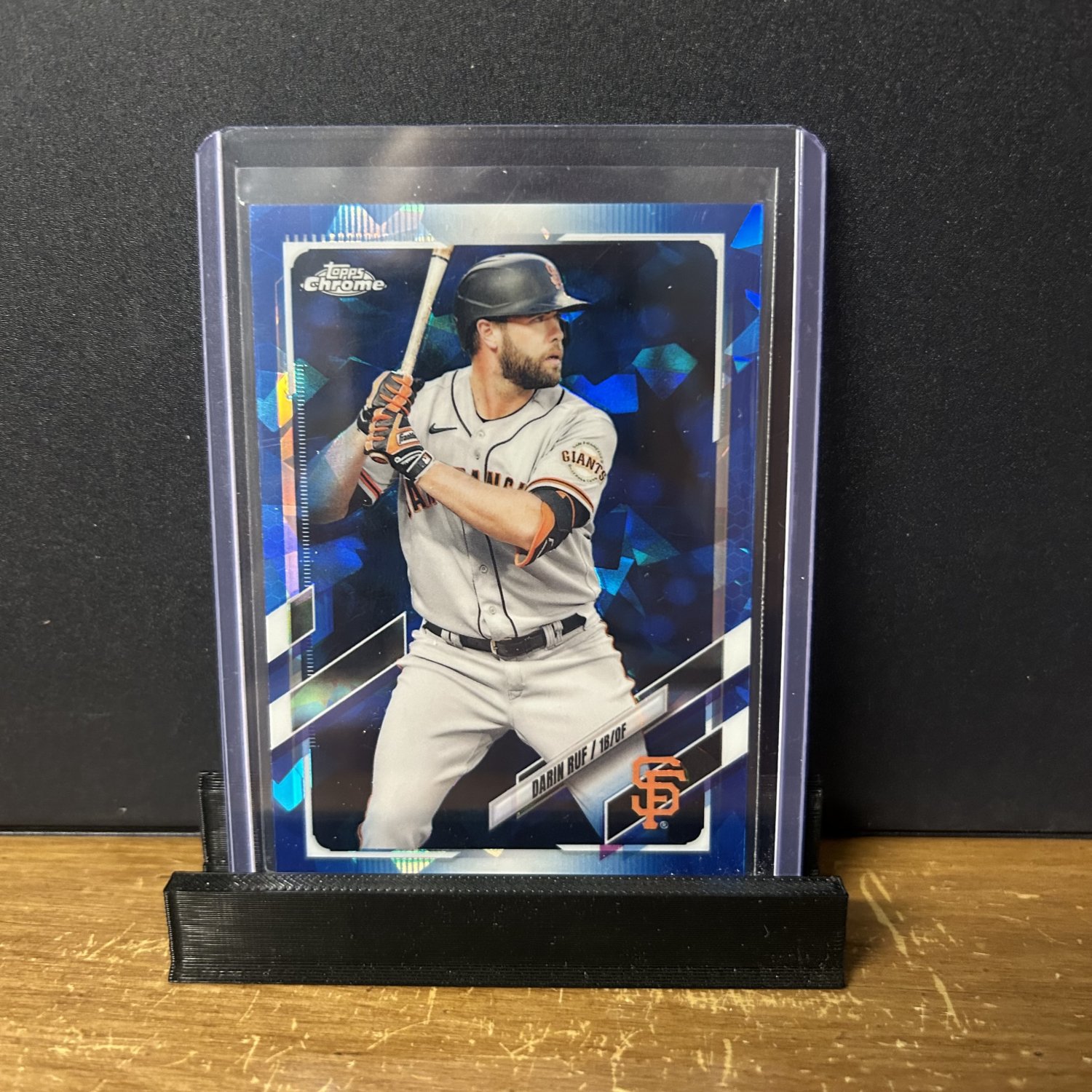 2021 Topps Chrome Update Sapphire Darin Ruf #US158