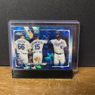 2021 Topps Chrome Sapphire Kansas City Royals Team Card #608