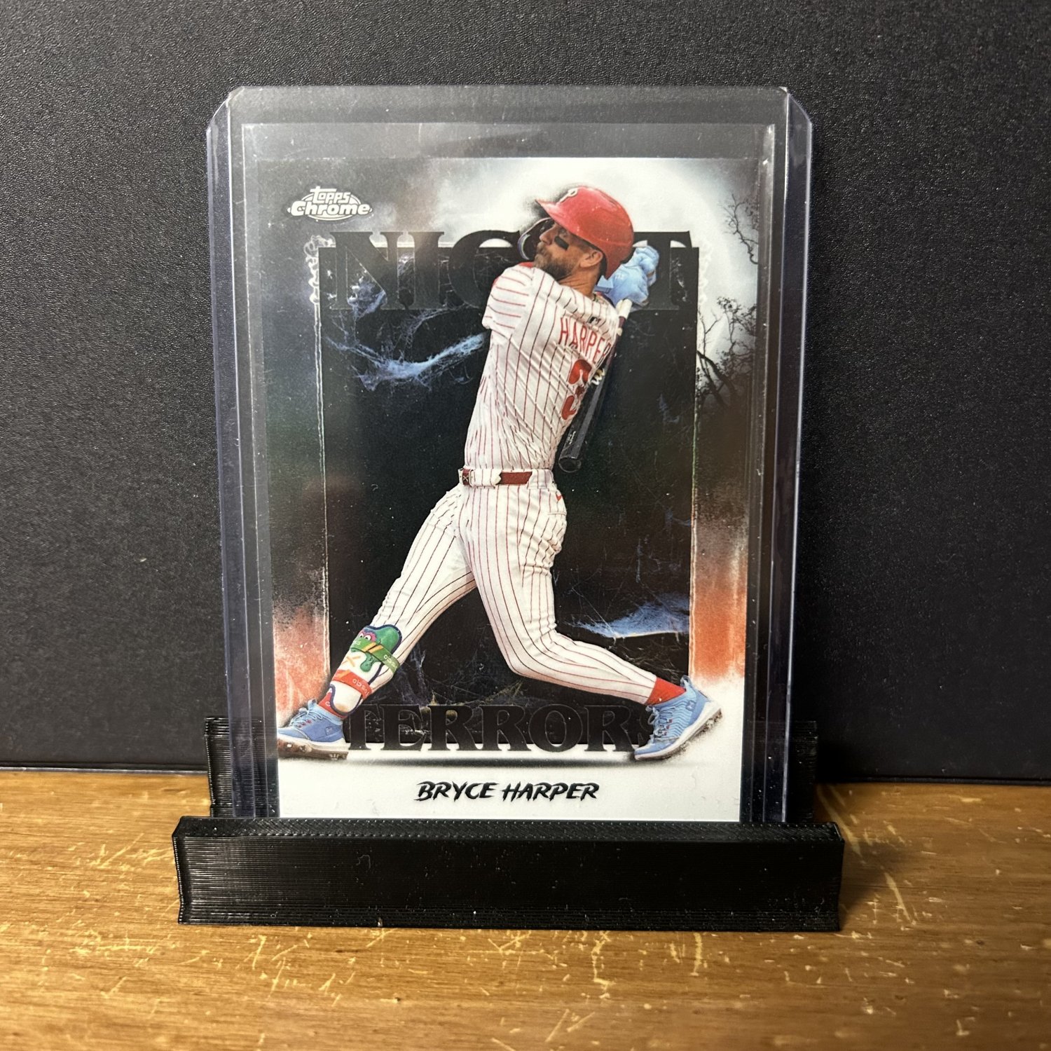 2025 Topps Chrome Update Night Terrors Bryce Harper #NT-12