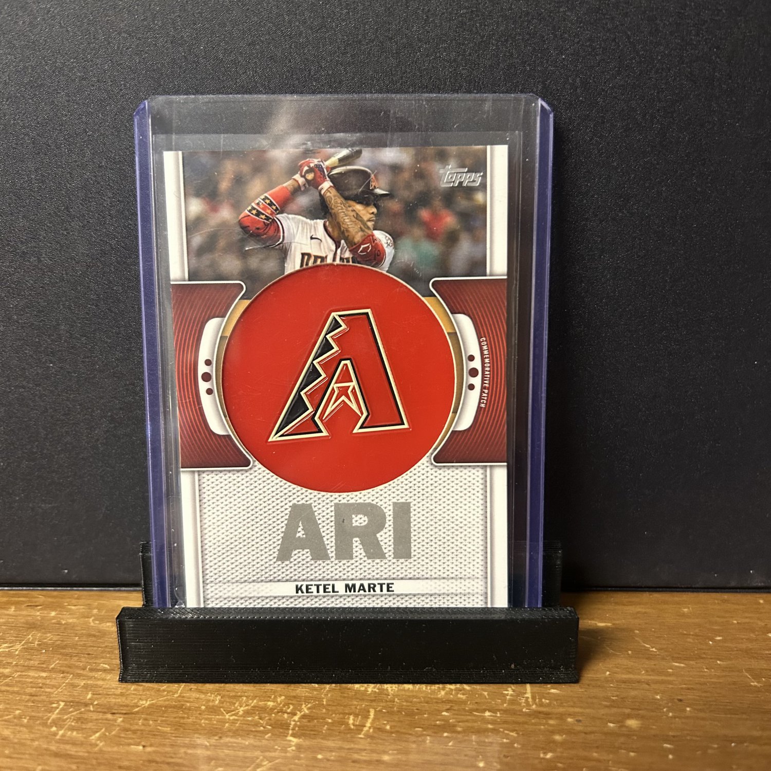 2023 Topps Commemorative Team Logo Patch Ketel Marte #TLP-KM