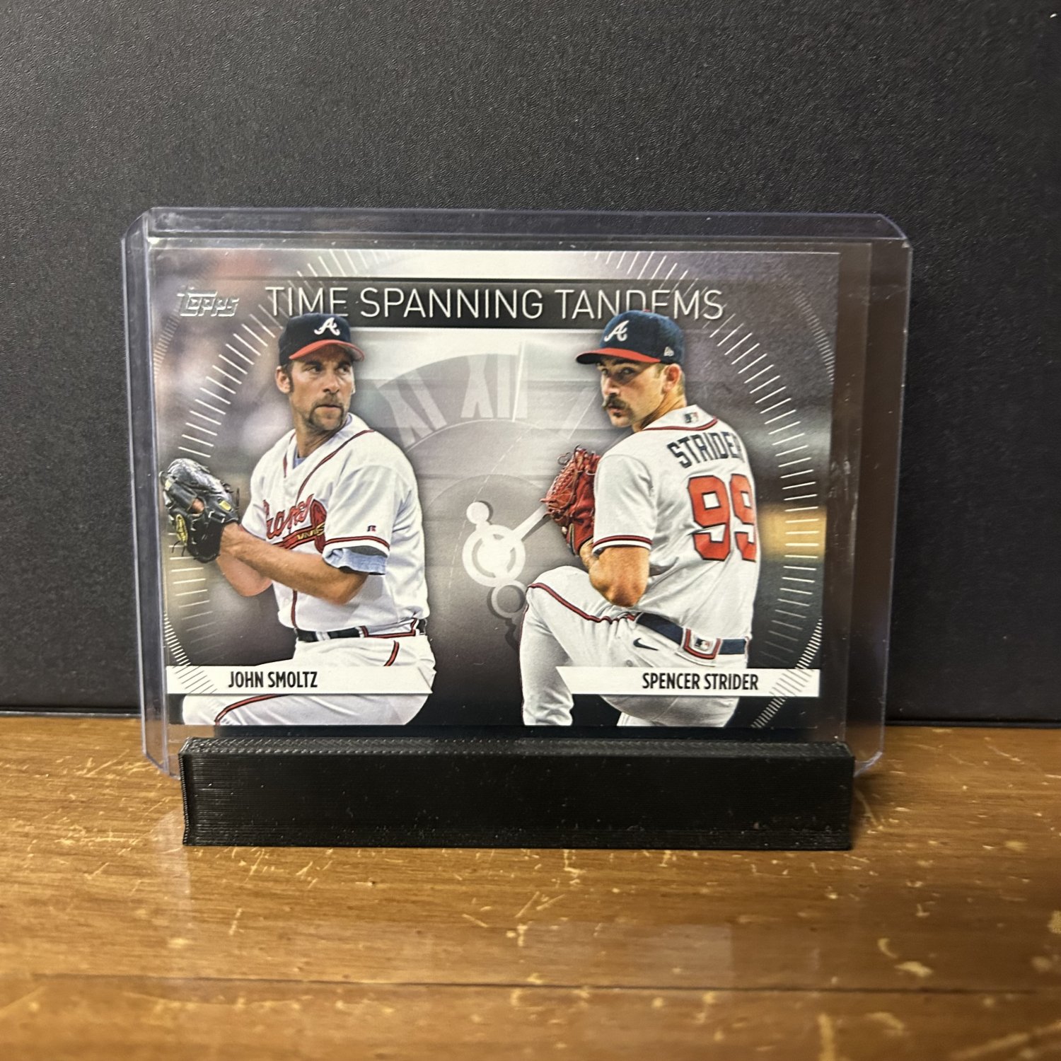 2023 Topps Update Time Spanning Tandems John Smoltz/Spencer Strider #TS-19