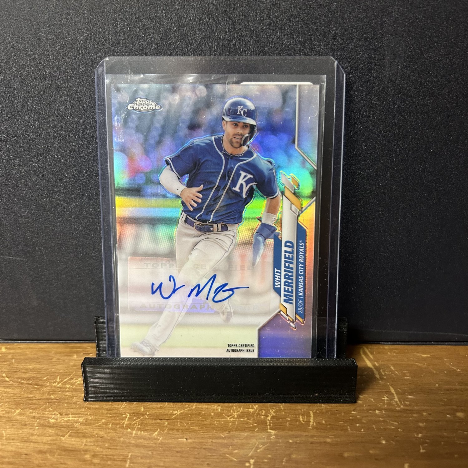 2020 Topps Chrome Update Auto Whit Merrifield #USA-WM Refractor